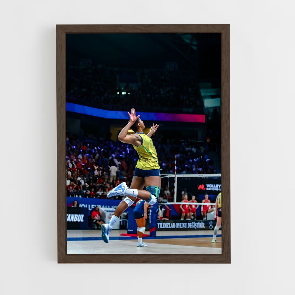 Poster Saut de Volée – affiche Volleyball (vue 5)